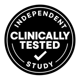 Independent clinically tested study badge